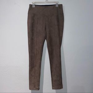 Andrew Marc Brown Polyester Pants